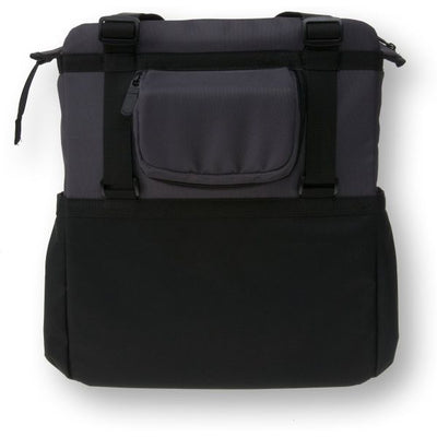 Basil Shopper XL - Bolsa de bicicleta deportiva y moderna para comestibles y playa, antracita negra, 20L