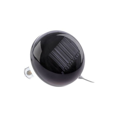 Nv ding dong bel 60mm stipes zwart met barcode kaart