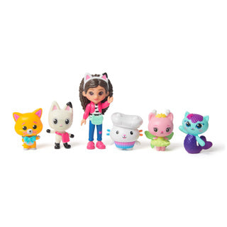 Gabby's Dollhouse Il film Speel Figure ha set Gabby e 5 Katjes