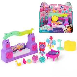 Gabby's poppenhuis the movie dj kattenkruid muziek speelset | 2 stuks