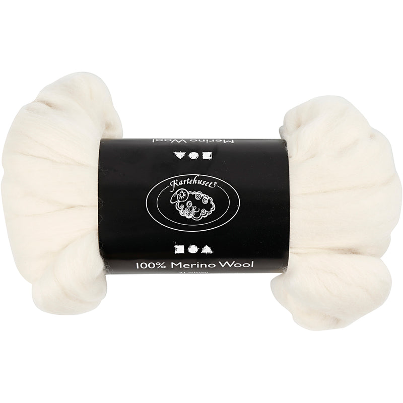 Creativ company lana merino, grosor 21 my, blanquecino, 100 gr 1 caja