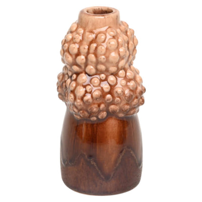 Mansion atmosphere candlestick Vince ceramic 8.4x8.4x16.2cm
