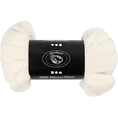 Lana merino Creative Company, spessore 21 my, bianco sporco, 100 gr 1 scatola