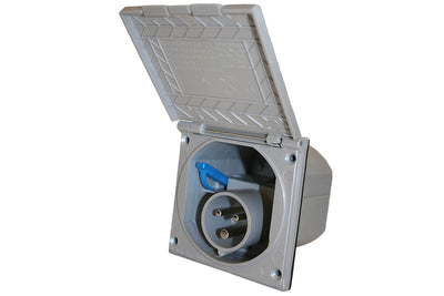 Casella di ingresso linea standard cee grigio argento