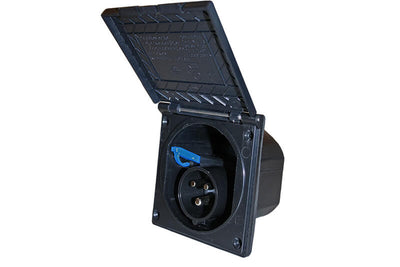 Coperchio box ingresso linea standard nero - senza confezione di vendita