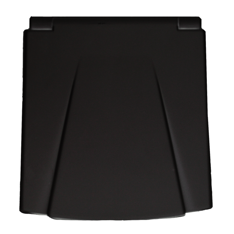Nuevo modelo de línea de cajas de entrada con tapa negra.