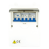 Ngk zekeriast 6-modules met dubbelpolige zekeringautomaten b10a en b16a en 30ma aardlekschakelaar