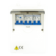 Fusible ngk 6 módulos con fusibles bipolares b10a y b16a y disyuntor diferencial de 30ma