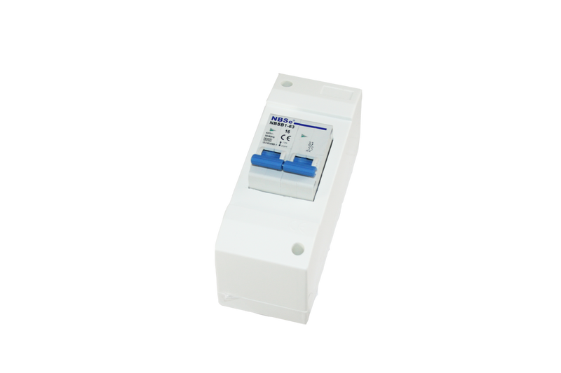 Fusibile Ngk 2 moduli con interruttore bipolare b16a