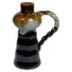 Mansion atmosphere candlestick with ear multi 13.3x8.2x18cm