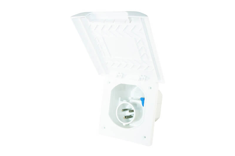 Coperchio delle scatole di ingresso della linea Element - bianco - senza confezione di vendita