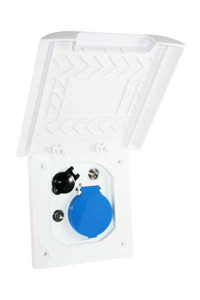 Línea de elementos conector ESB-3 blanco