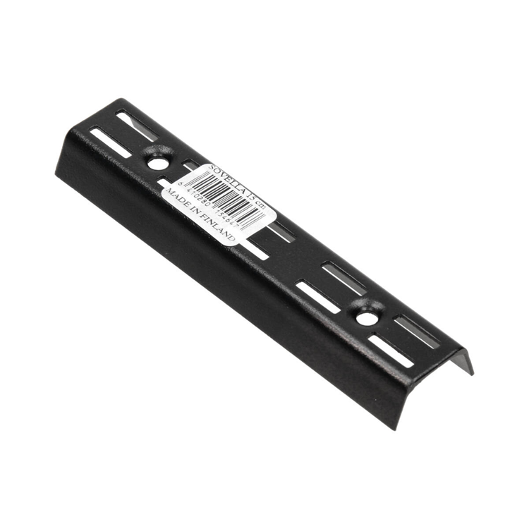 Sovella 1013146 - barra de pared negra 15cm | 10 piezas