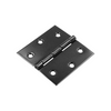 Mack 1071168 - 2 cerniere quadre nere h 70 x l 70 mm | 5 pezzi