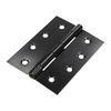 Mack 1071172 - 2 cerniere pesanti nere h 100 x l 75 mm | 5 pezzi