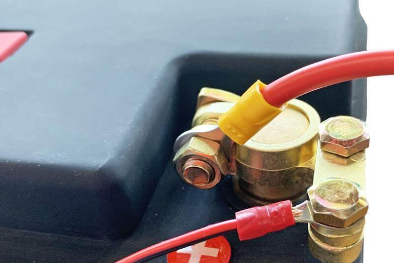 Adjunto cable lugs set 150 pieces