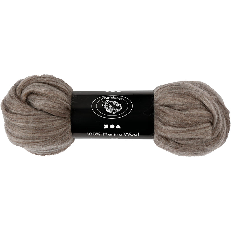 Creativ empresa lana merino, espesor 21 my, gris natural, 100 gr 1 caja
