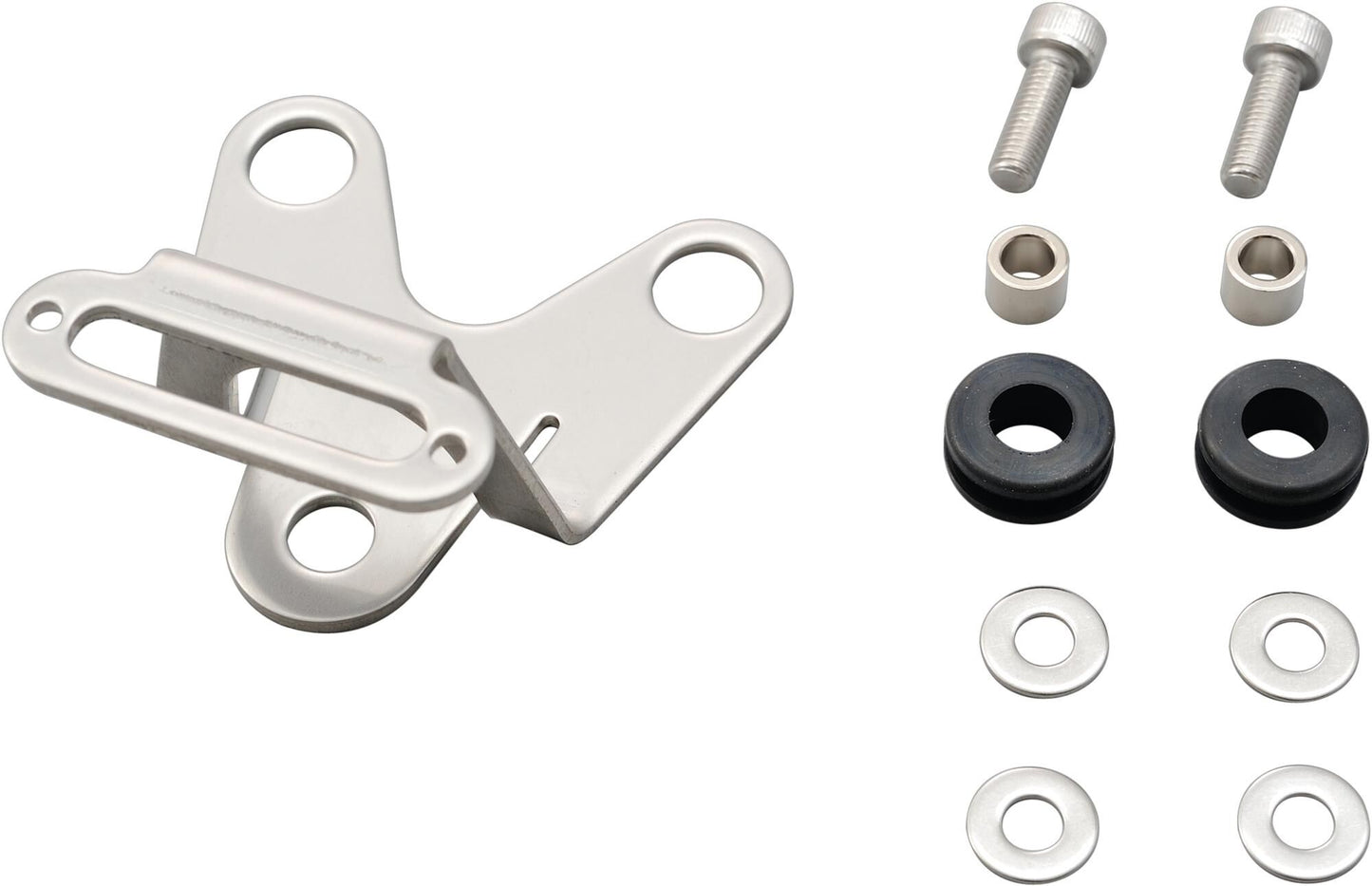 Daytona zubehör bracket f. alpha, velona6 polished,