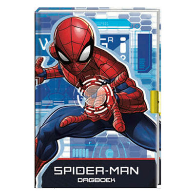 Diario interestatal con cerradura de spiderman