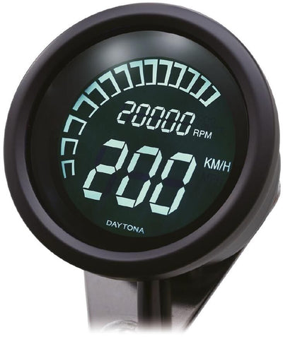 Speedometro Daytona Velona 60 Dark Twin.