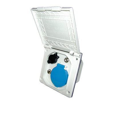 Presa ESB-3 linea standard bianca