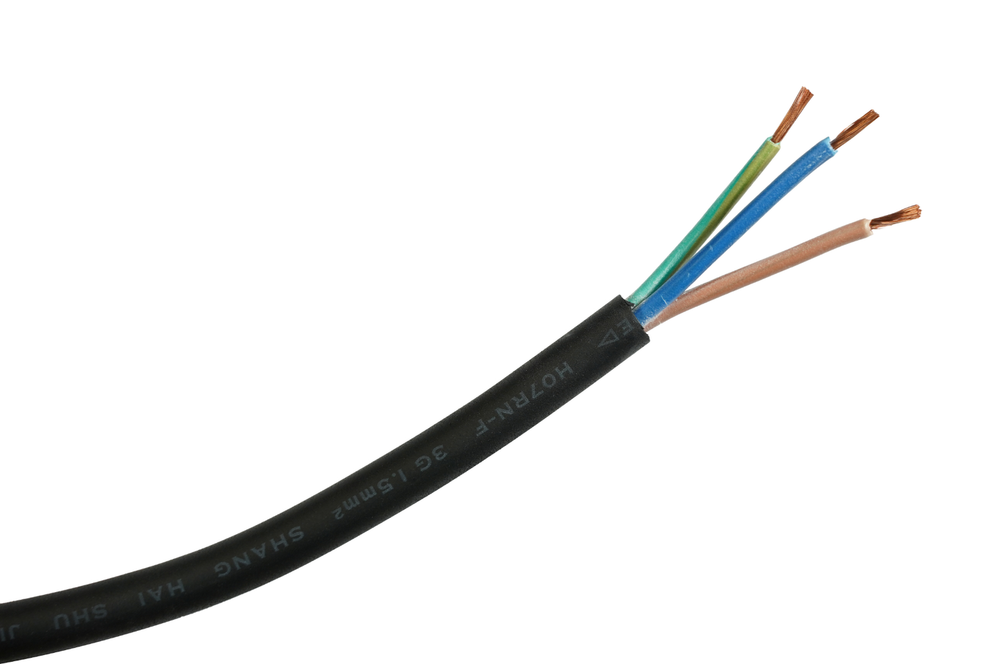 Neoprene cable 3x 1.5mm²