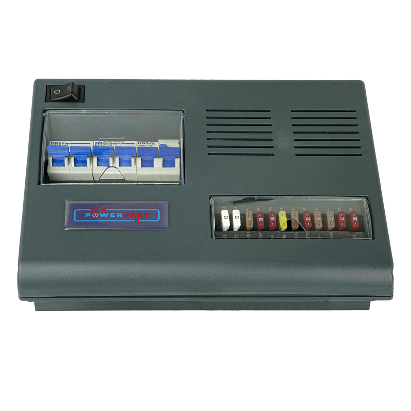 Kit PDU distribuidor de energía precableado con mazo de cables del sensor de nivel de agua y panel de control
