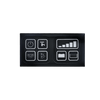 Kit PDU distribuidor de energía precableado con mazo de cables del sensor de nivel de agua y panel de control
