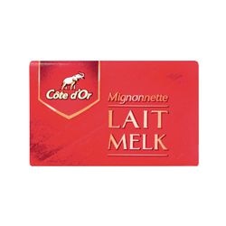 Scatola di cioccolato al latte côte d'or mignonette 120 pezzi