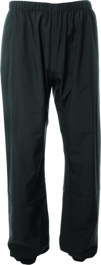 Agu go regenbroek essential unisex - regenkleding voor dames en heren - zwart - waterdicht en ademend - m