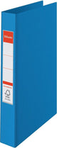 Esselte vivida 4-rings ringband voor 190 a4 vel - rugbreedte van 42mm - blauw