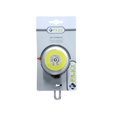 FALKX Faro LED. 20 LED pequeños y 1 LED superbrillante con pilas incluidas (embalaje colgante).