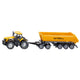 Siku 1858 traktor met aanhanger 1:87