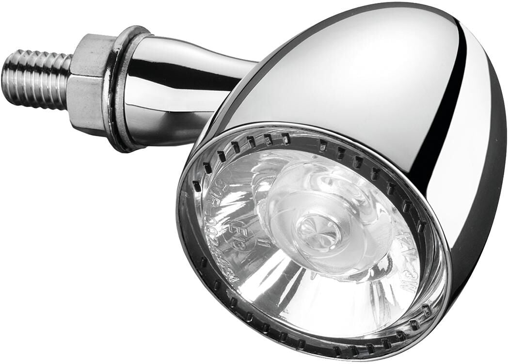 Kellermann KL Turn Signal Bullet 100 White, Chrome