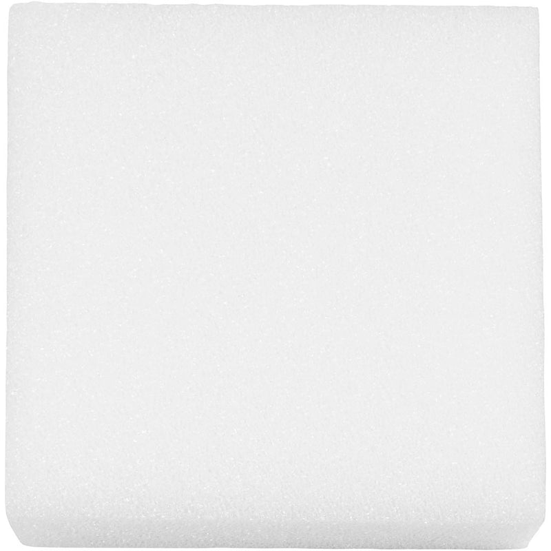 Blocco di schiuma per feltro ad ago Creativ Company, misura 20x20 cm, spessore 4,5 cm, bianco, 1 pezzo