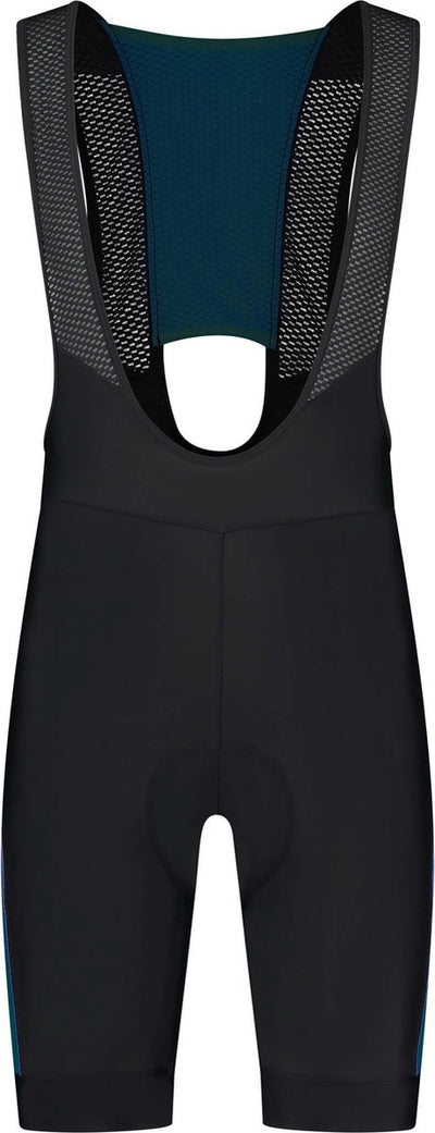 Culote corto de ciclismo Rogelli tyro ii short - con tirantes - hombres - azul, negro - talla 3xl