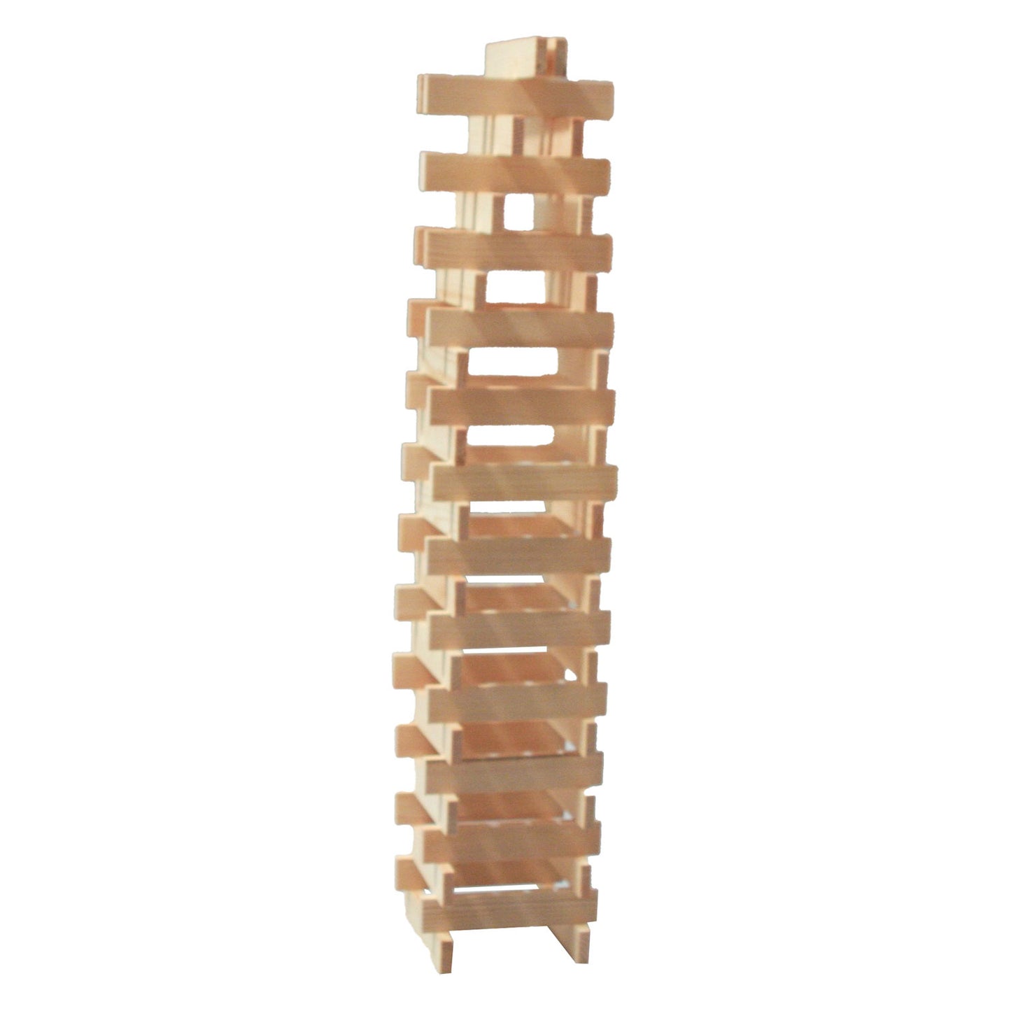 Bblocks houten plankjes in luxe houten kist 500 stuks