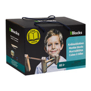 Blocks Blocks in legno di marmo, 34dlg. - afbeelding 1