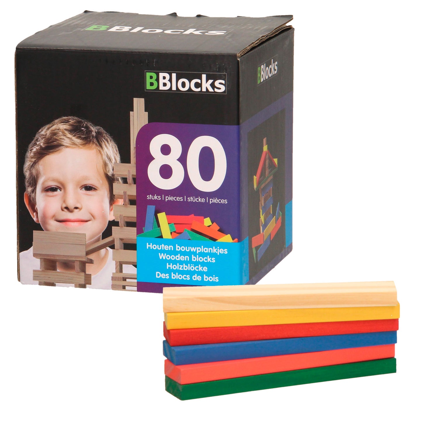 Bblocks Building Blocks Color, 80dlg.