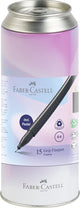 Faber-castell fineliner grip - 0,4 mm - latta con 15 pezzi assortiti - fc-151617