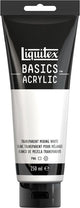 Liquitex 88700243 basics acrylverf transparent mixing white – 250 ml | kunstenaars acrylverf | middelmatige viscositeit | voor kleurmenging glazuren
