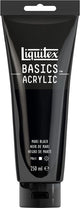 Liquitex 88700222 basics acrylverf mars black – 250 ml | kunstenaars acrylverf | middelmatige viscositeit | lichtechte kleur voor schilderen canvas