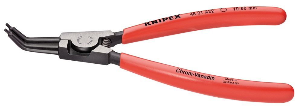 Knipex borgveertang a02 45° ø3-10 uitw