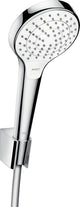 Hansgrohe croma select s vario porter's badset - 125 cm slang - chroom wit