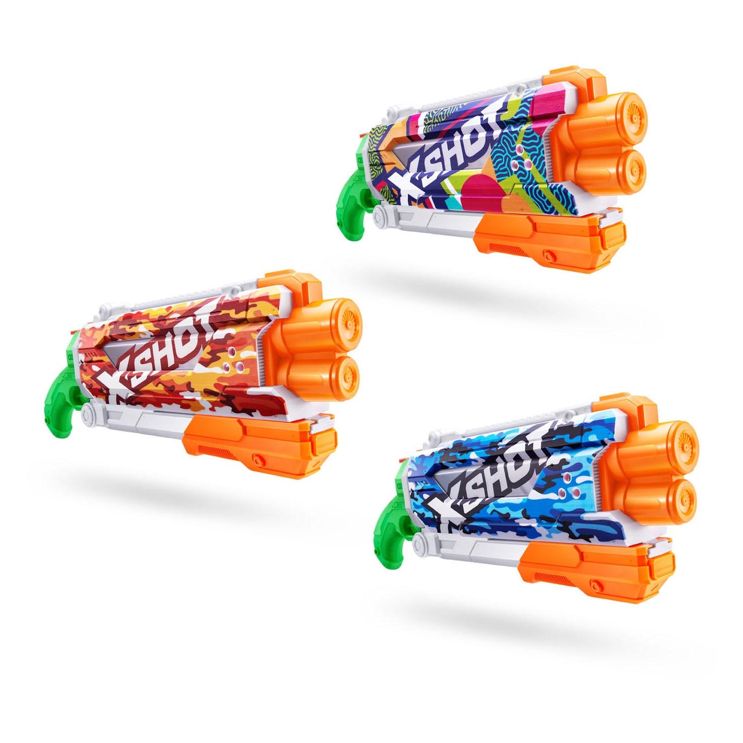 Zuru X-Shot Water Gun Fast Skins Pump Action, 500 ml