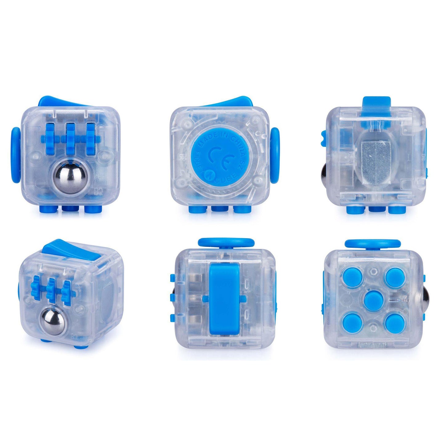Cubo antiestrés Zuru - azul