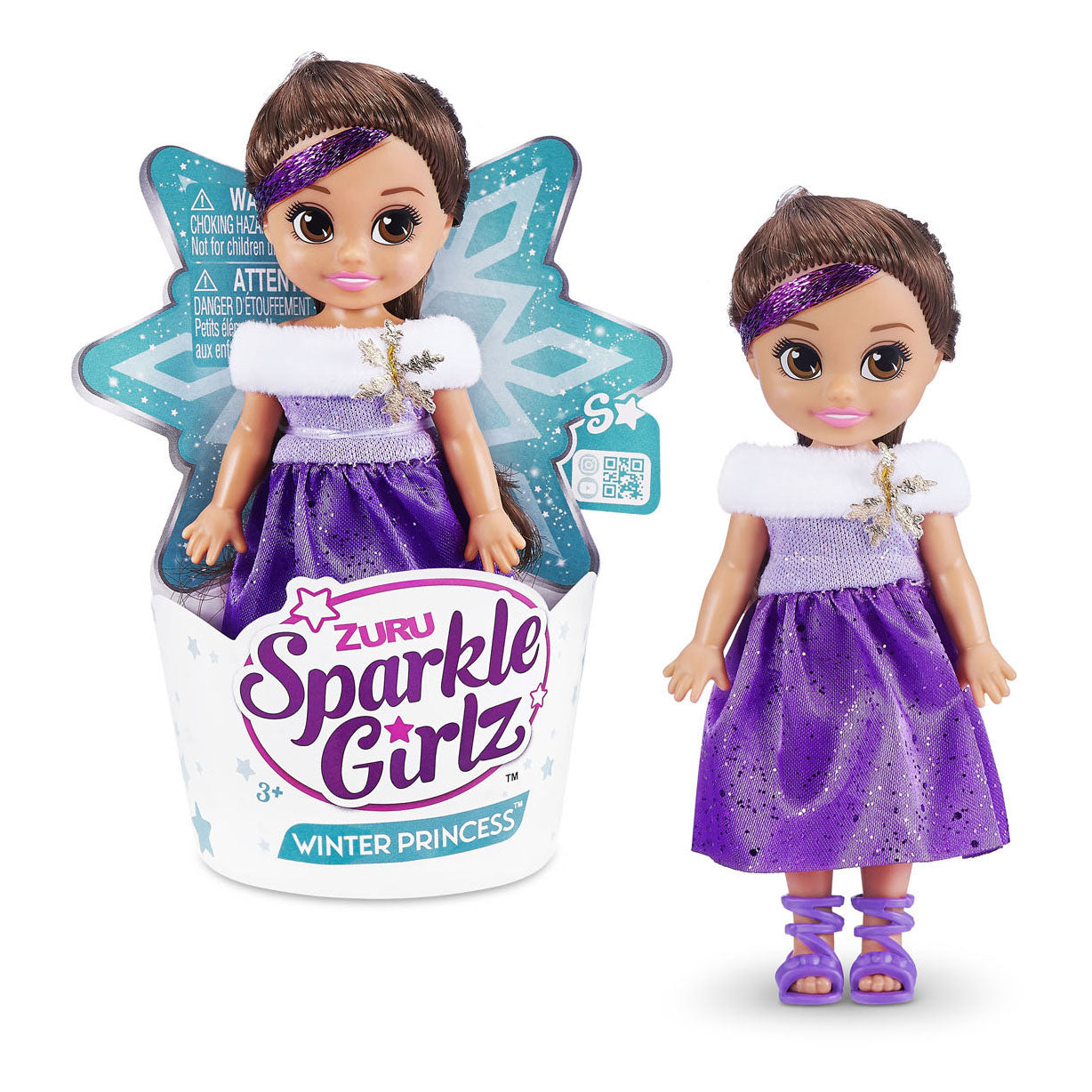 Zuru Sparkle Girlz Winter Princess Cupcake
