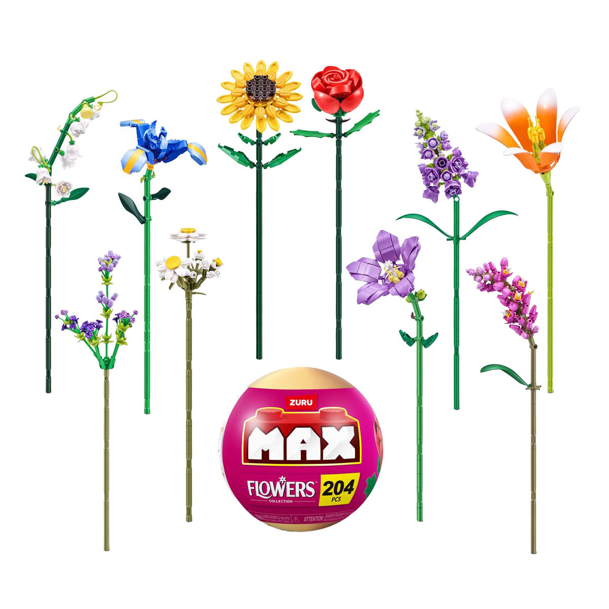 Max ladrillos de flores largas
