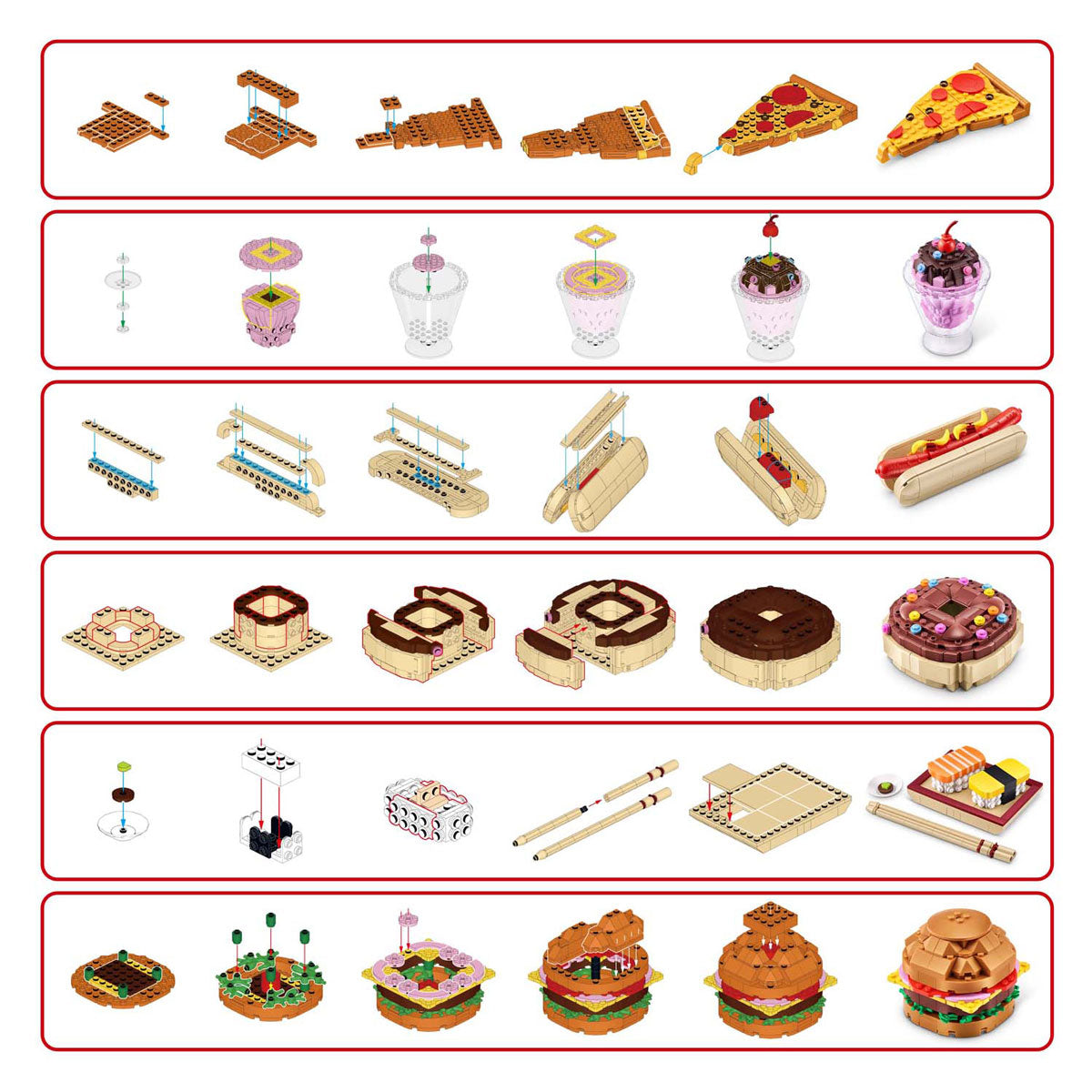 Bola de bocadillos max de ladrillos