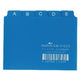 Divisori in plastica resistente a7 7,4x10,5 cm gialli 25 pezzi